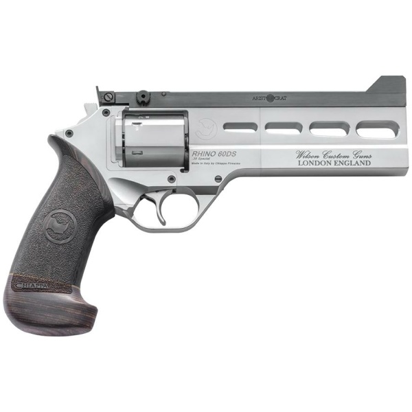 Chiappa Rhino Match Master Handgun .38 Special 6rd Capacity 5" Barrel Grey with Black Grip