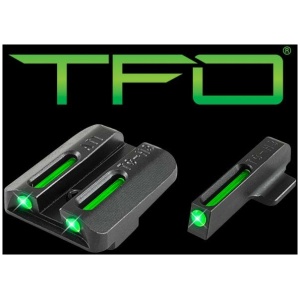 Truglo TFO Day/Night Sights for Kahr Handguns - Green Glow