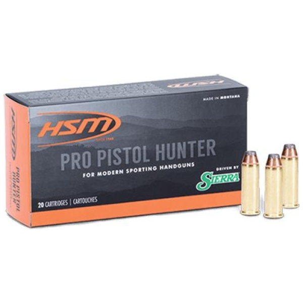 HSM Pro Pistol Hunter 10mm Ammo - 20 Rounds | Hunting