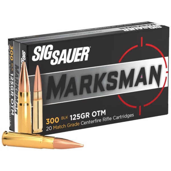300 Blackout Ammo - 125gr Supersonic - 20 Box