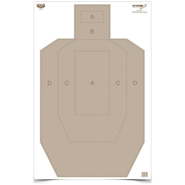 Birchwood Casey Eze-Scorer IPSC Target Pack for Enhanced Accuracy