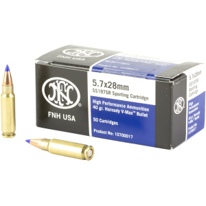 FN 5.7x28mm 40GR V-MAX 50 Rounds - FN America