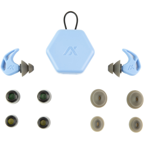 AXIL X20 Slate Blue Earplugs for Ultimate Hearing Protection