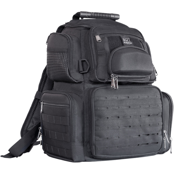 Bulldog Tactical Range Handgun Case - Medium - Black