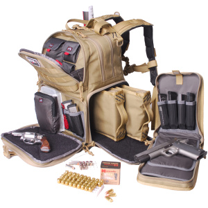 GPS Tactical Range Backpack: Secure Pistol Transport