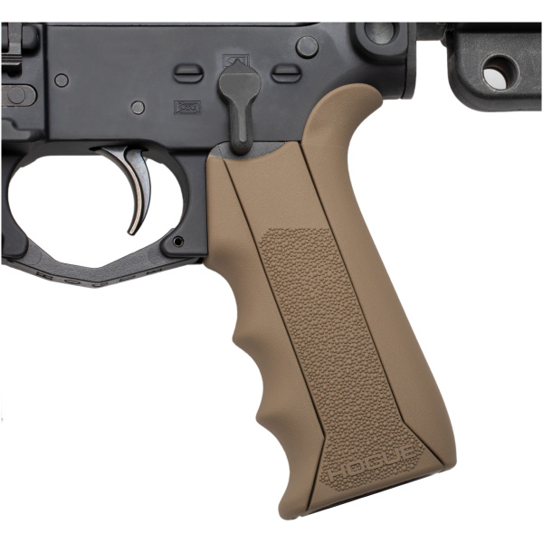 Hogue AR-15/M16 Rubber Grip in Flat Dark Earth Finish - Image 3
