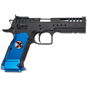 Tanfoglio Limited Master Xtreme 40 S&W 14/rd 4.75" Barrel Black with Blue Grip