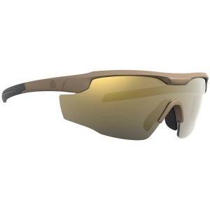 Leupold Sentinel Sunglasses Matte Tan Bronze Mirror Lenses
