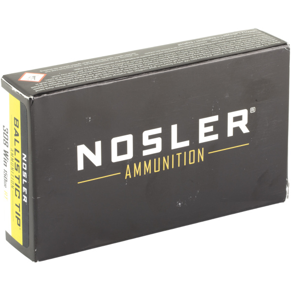 Nosler 308 Winchester 150gr Ballistic Tip Ammo (20ct) - Image 2