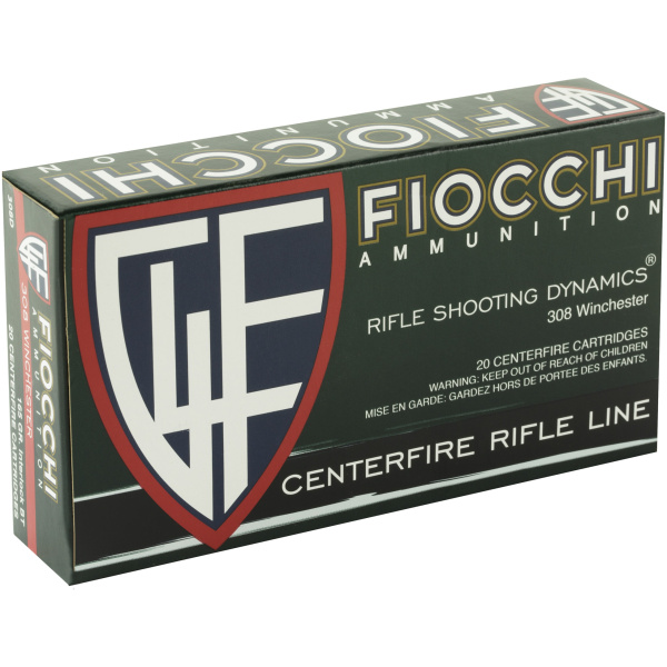 Fiocchi 308 Winchester Ammunition - 165 Box - Image 2