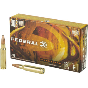 Federal 308 Winchester Ammo - 20 Rounds | Fusion