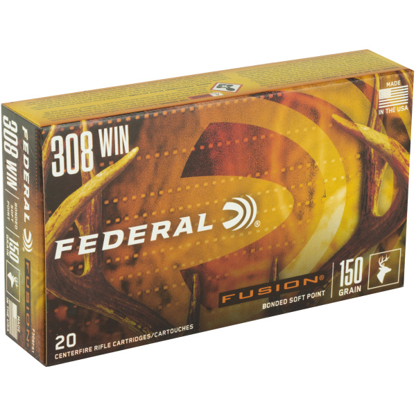 Federal 308 Winchester Ammo - 20 Rounds | Fusion - Image 2