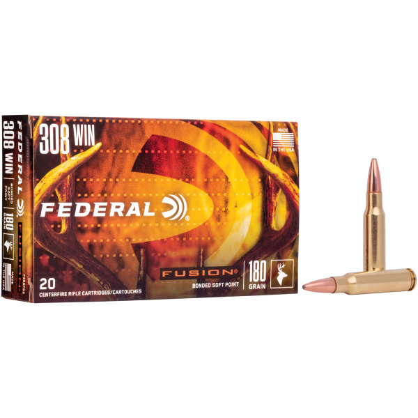 Federal 308 Winchester Ammo - 20 Rounds | Fusion & More