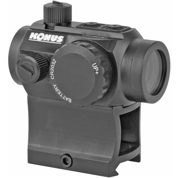Konus Sight-Pro Nuclear Red Dot Dual Riser - Dual Illum Red/Green Dot - Matte - Image 2