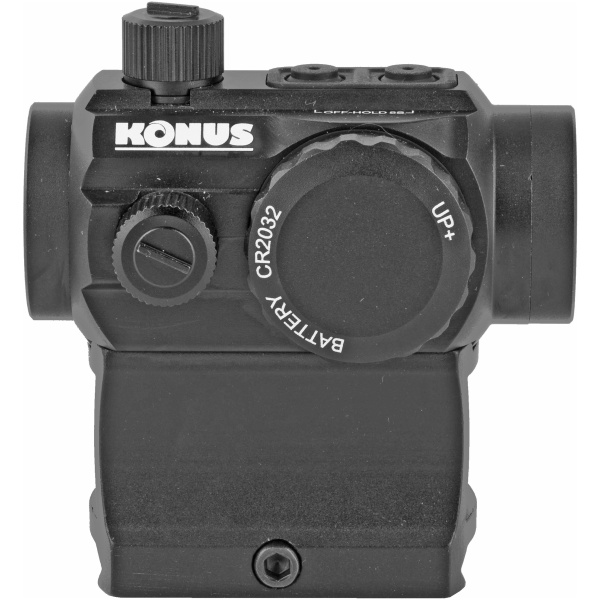 Konus Sight-Pro Nuclear Red Dot Dual Riser - Dual Illum Red/Green Dot - Matte - Image 3