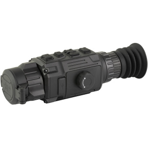 Thermal scope device with buttons and lens