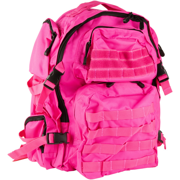 Pink Tactical Backpack - NcSTAR 18x12x6 - MOLLE
