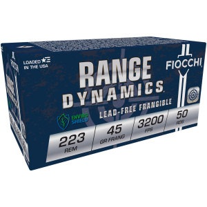 Fiocchi 223 REM 45GR Frangible 50 Box - Ammunition
