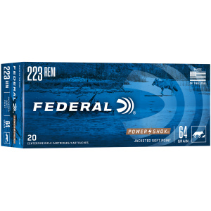 Federal 223 Remington Ammo – 20 Rounds | Cape-Shok