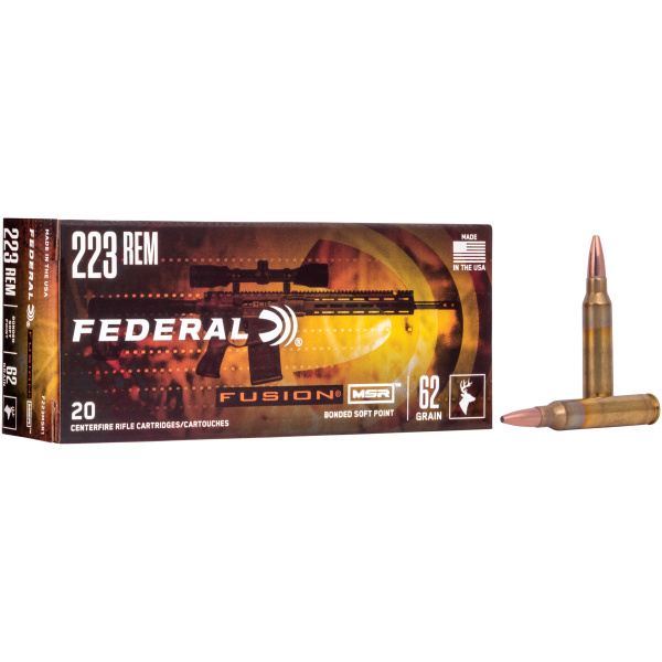 Federal 223 Remington Ammo - 20 Rounds | Fusion & More