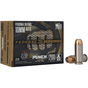 Federal 200 10MM Punch Ammunition - 20 Rounds