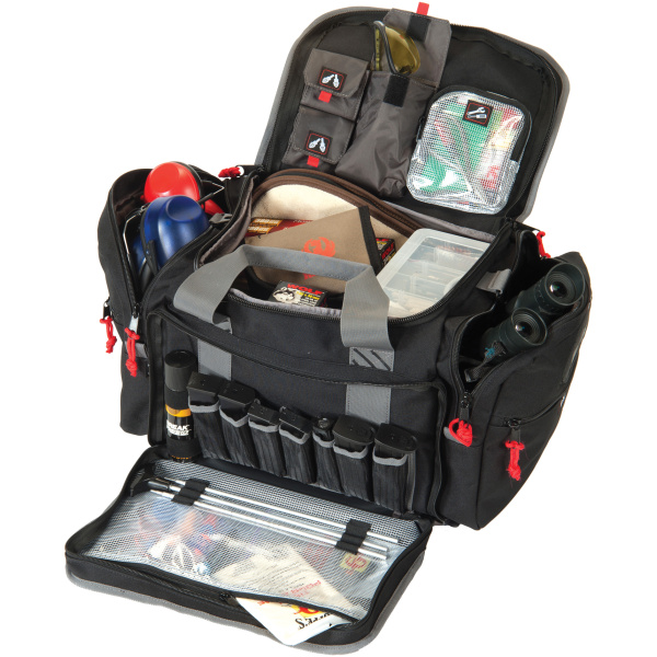 G-Outdoors Large Range Bag with Lift Ports & 4 Ammo Dump Cups-Black