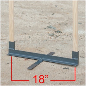 GPS Metal Folding Target Stand for Reliable Shooting Practice