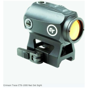 Crimson Trace CTS-1000 Red Dot Sight for Precision Shooting