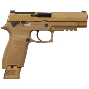 Sig Sauer M17 Coyote OR Handgun 17(1) &21(2)rd Magazines 4.7" Barrel Manual Safety