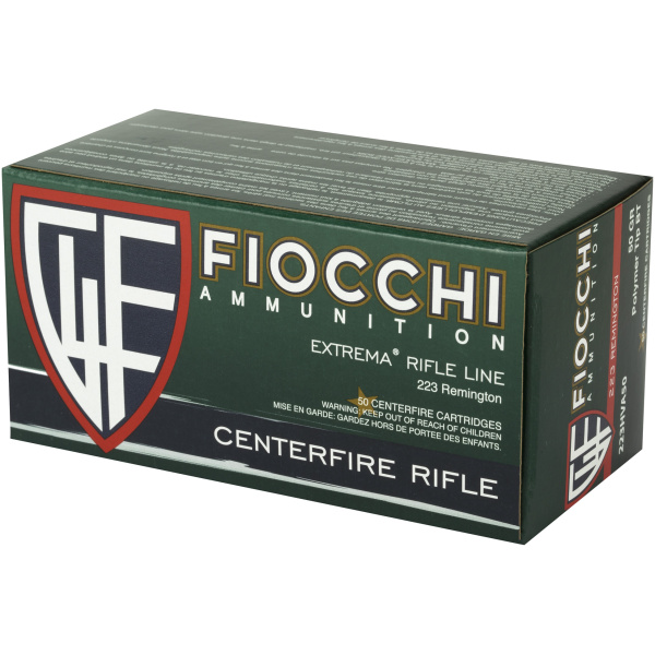 Fiocchi 223 REM 50GR V-MAX 50 Box - Ammunition - Image 3