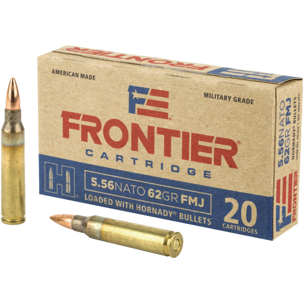 Frontier Cartridge 223/5.56 Ammo - Reliable Rounds (20/Box)