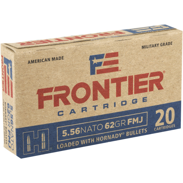 Frontier Cartridge 223/5.56 Ammo - Reliable Rounds (20/Box) - Image 2