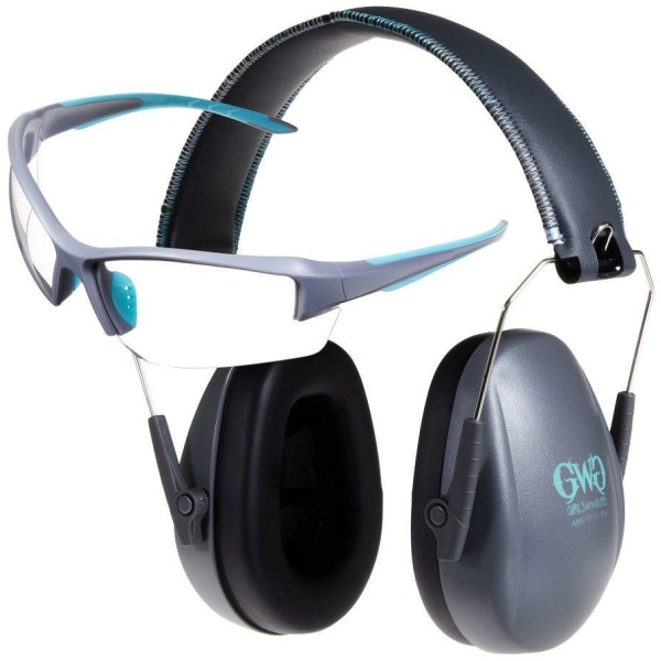 Allen Girls With Guns Safety Glasses & Earmuffs Combo Set