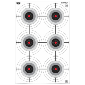 Birchwood Casey Multiple Bull's-Eye Targets for Precision Shooting