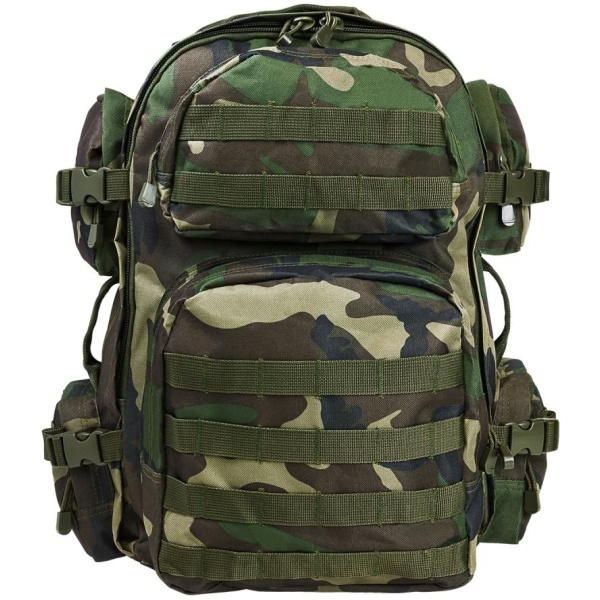 Tactical Backpack: 1200 cu in MOLLE Daypack for Gear