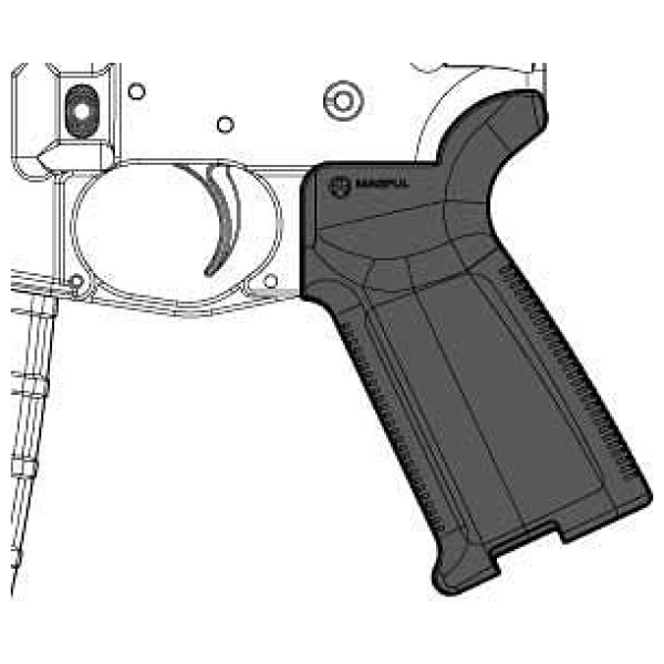 Upgrade Your AR15 with the Durable MOE Grip from Magpul - Image 2