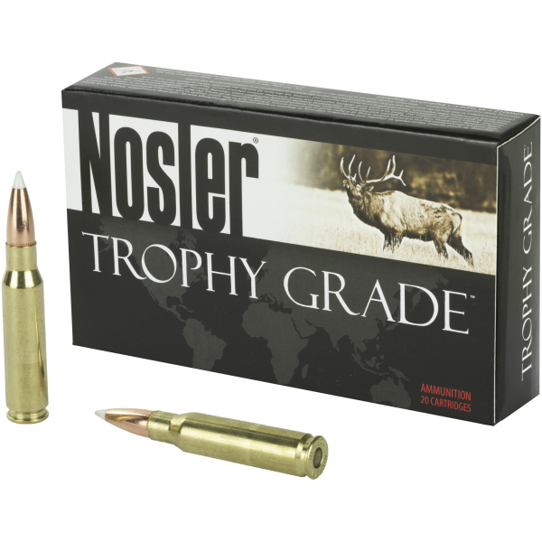 Nosler 308 Winchester Ammunition - 20 Rounds - Trophy Grade