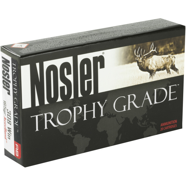 Nosler 308 Winchester Ammunition - 20 Rounds - Trophy Grade - Image 2