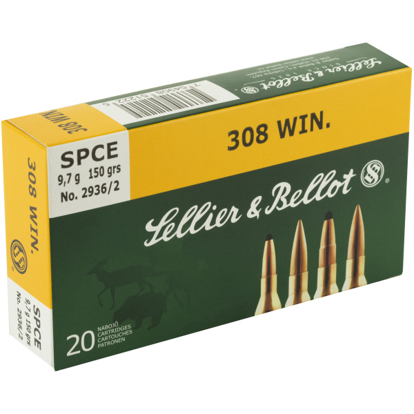 Sellier & Bellot 308 Winchester 150gr - 20/box - Image 2