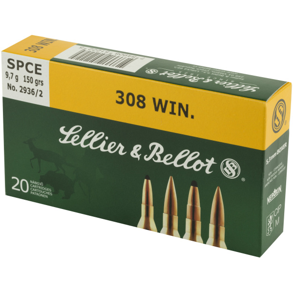 Sellier & Bellot 308 Winchester 150gr - 20/box - Image 3