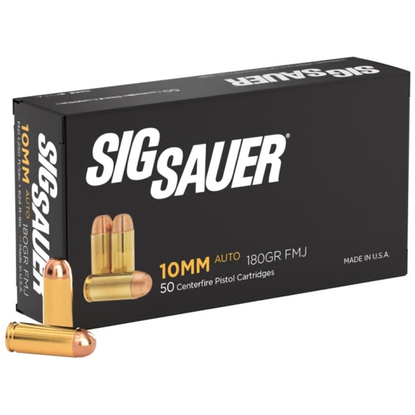 Sig Sauer 180 10MM Ammunition - 50 Rounds