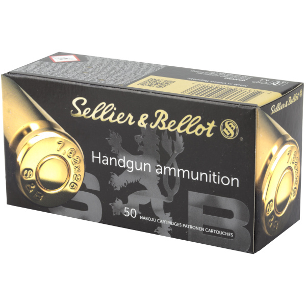 Sellier & Bellot Pistol & Revolver Ammo 7.62x25mm Tokarev 85 gr FMJ  50/box - Image 3