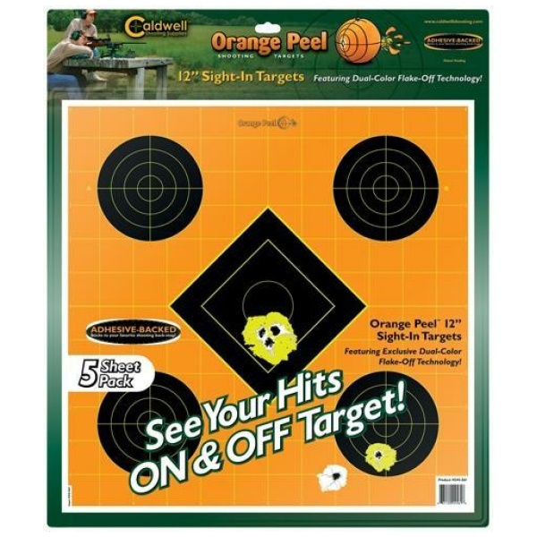 Caldwell Orange Peel Targets for Precision Shooting Practice