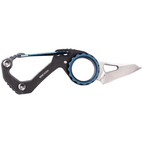 CRKT Compano: Keychain Knife with Carabiner - Compact & Sharp