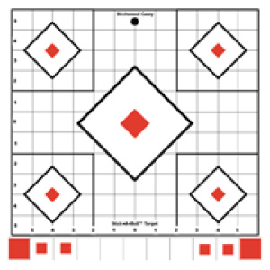 Elevate Accuracy with Birchwood Casey Stick-A-Bull Targets