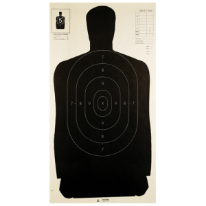 B27 Police Target 100PK for Precision Shooting Practice
