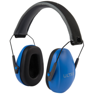 Youth Ladies BLUEULTRX Slim Profile Earmuff Model 4175 Safety