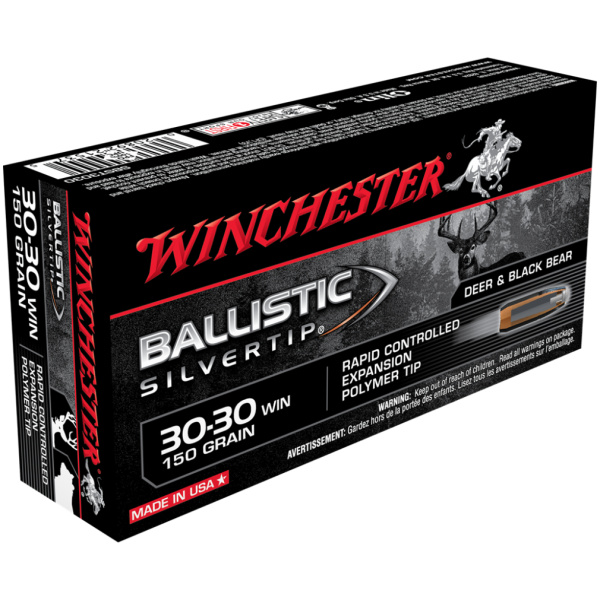 Winchester Nosler Ballistic Tip Ammo - 20 Rounds - Rifle