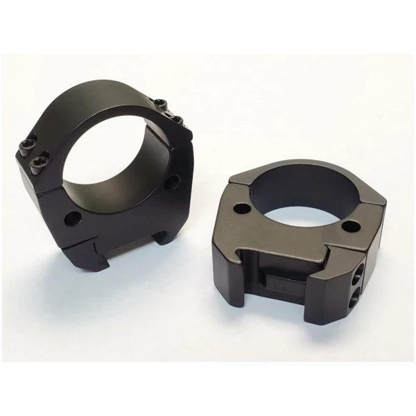 Talley 34mm Medium Scope Rings Smoked Bronze for Precision Shooting