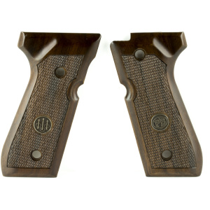 Elevate Your Beretta with Wood Checkered Grips 92 96FS